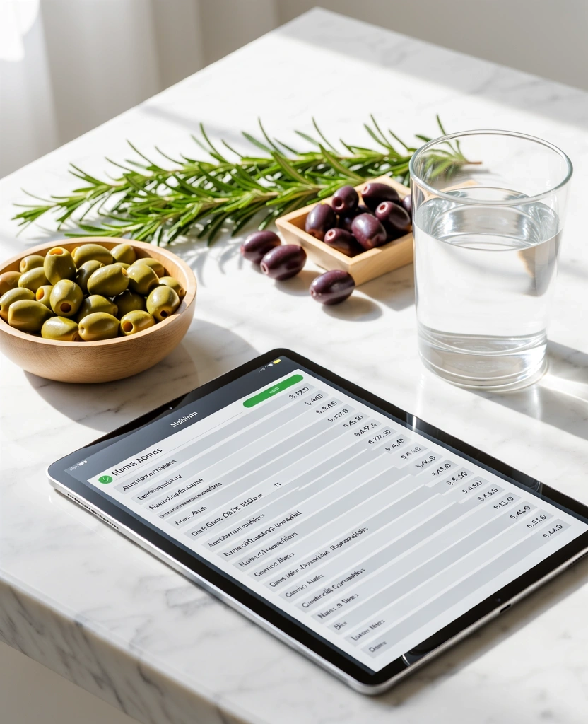 Entorno de consulta nutricional profesional